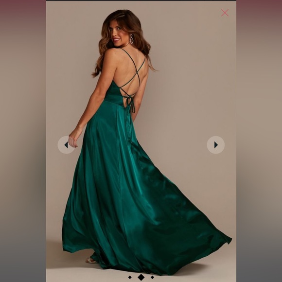 GALINA SIGNATURE Cowl Bridesmaid Dress - Picture 2 of 6